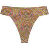 Women's Tamarindo French-Cut Bikini Bottom, Ali Paisley - Underwear - 1 - thumbnail