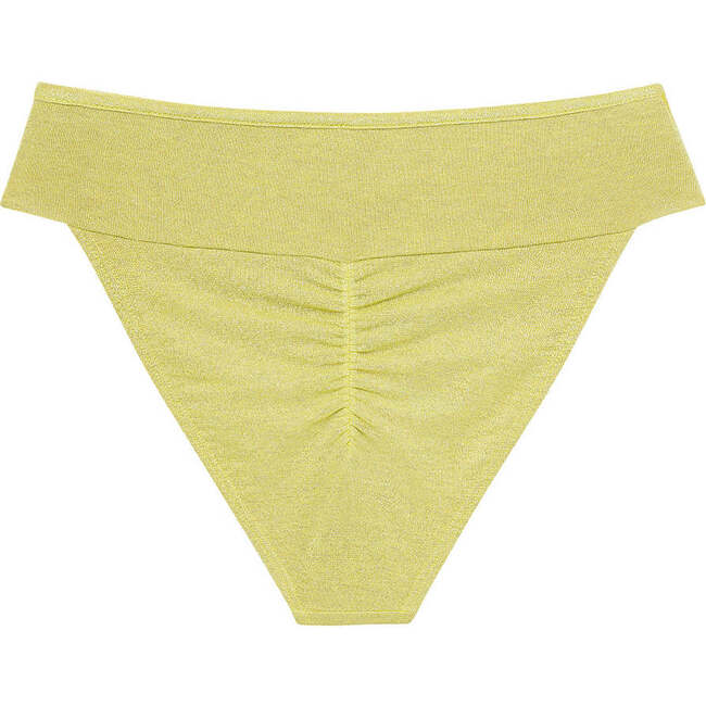Women's Tamarindo Bikini Bottom, Limon Sparkle - Underwear - 2