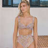 Women's Hayden Bikini Top With Wide Straps, Ali Paisley - Bras - 3