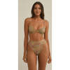 Women's Tamarindo French-Cut Bikini Bottom, Ali Paisley - Underwear - 3 - thumbnail