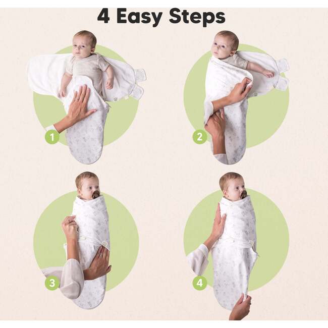 3-Pack Soothe Zippy Swaddle Wrap, Aspire - Swaddles - 7