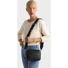 Women's Camera Bag, Natural Grain Black - Bags - 2