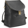 Women's The Mini Pocket Backpack, Natural Grain Black - Backpacks - 1 - thumbnail