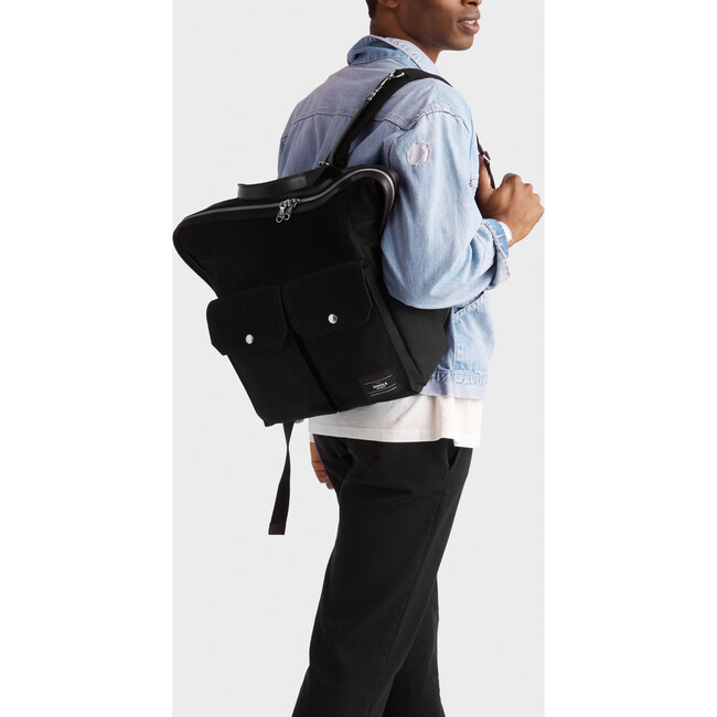 Women's Parent Pack Canvas/Vachetta Black - Diaper Bags - 2