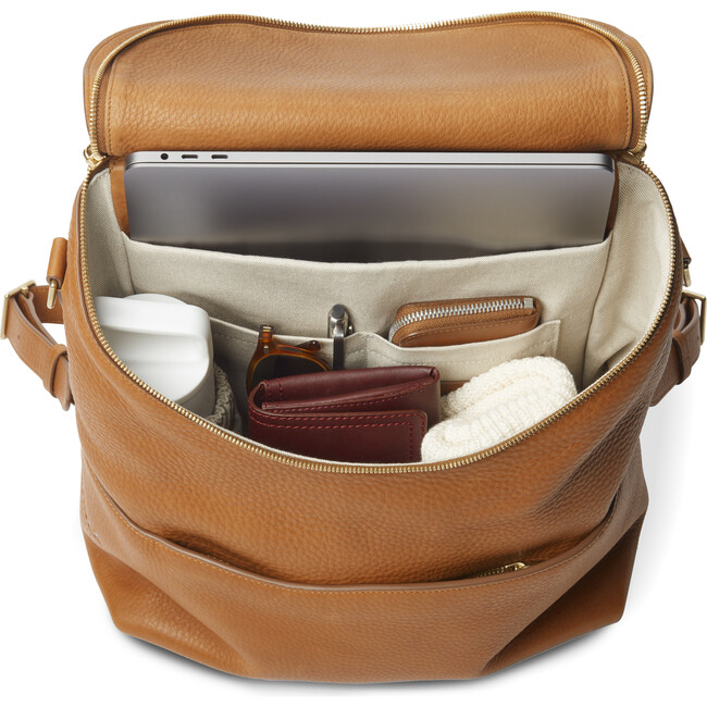Women's The Convertible Pocket Backpack, Tan - Backpacks - 3