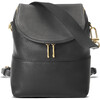 Women's The Mini Pocket Backpack, Natural Grain Black - Backpacks - 4