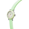 Women's Pee Wee 3h 25mm Watch, Bright Mint Silicone Strap - Watches - 4