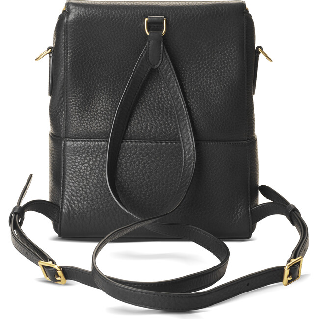 Women's The Mini Pocket Backpack, Natural Grain Black - Backpacks - 6