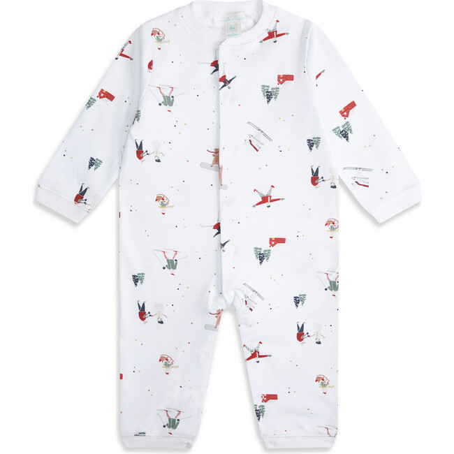 Skating Elves Sleepsuit & Booties Set, Multi - Mixed Apparel Set - 2