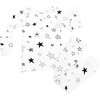 Pajamas, Black and White Stars - Pajamas - 1 - thumbnail