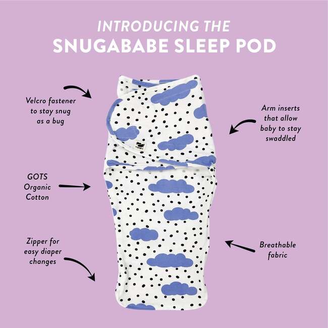 Sleep Pod, Paris, Purple and Pink - Sleepbags - 3