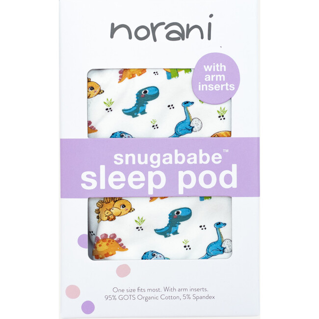 Sleep Pod, Dinosaurs, Orange and Blue - Sleepbags - 5