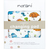 Changing Pad Cover, Blue and Orange, Dinosaurs - Changing Pads - 3