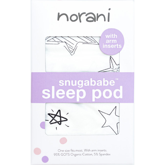 Sleep Pod, Stars, Black and White - Sleepbags - 5