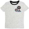 Super Crew Neck Camper Tee, Grey - T-Shirts - 1 - thumbnail