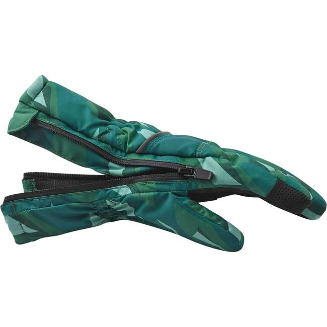 Winter & Ski Glove, Tie-Dye Camo, Green