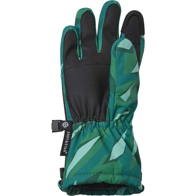 Winter & Ski Glove, Tie-Dye Camo, Green - Gloves - 2