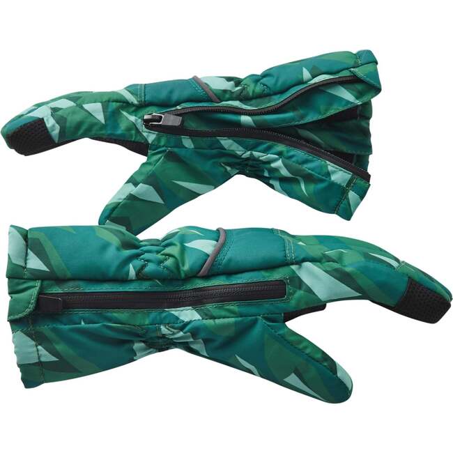 Winter & Ski Glove, Tie-Dye Camo, Green - Gloves - 3