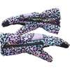 Winter & Ski Glove, Purple And Leopard Print - Gloves - 3