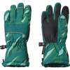 Winter & Ski Glove, Tie-Dye Camo, Green - Gloves - 4