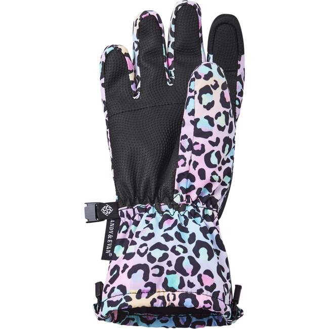 Winter & Ski Glove, Purple And Leopard Print - Gloves - 5