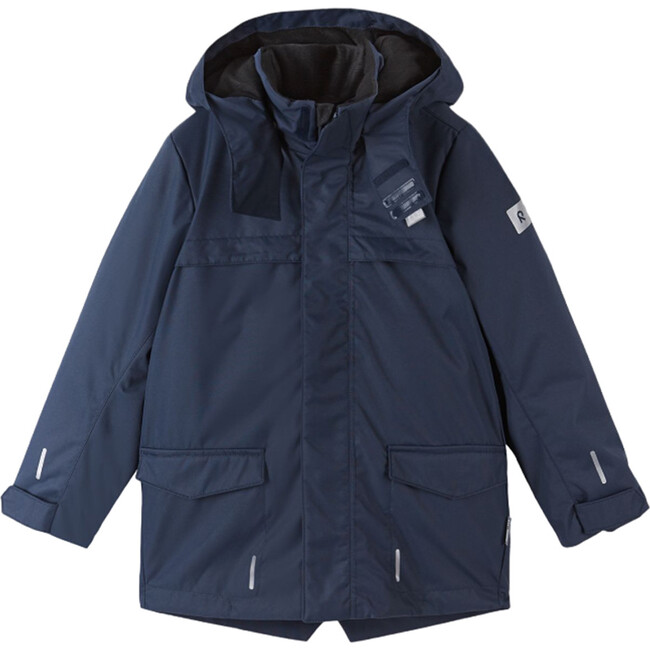 Veli Reimatec Winter Jacket With Detachable Hood, Navy