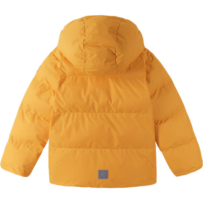 Teisko Down Jacket With Detachable Hood, Radiant Orange - Jackets - 2