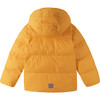Teisko Down Jacket With Detachable Hood, Radiant Orange - Jackets - 2