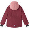 Posio Reimatec Winter Jacket With Detachable Hood, Jam Red - Jackets - 2 - thumbnail
