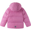 Teisko Down Jacket With Detachable Hood, Cold Pink - Jackets - 2 - thumbnail
