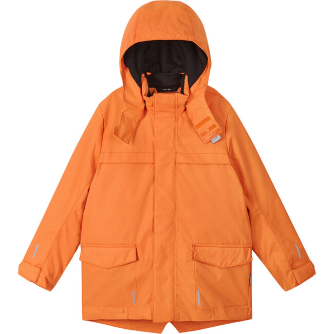 Veli Reimatec Winter Jacket With Detachable Hood, True Orange - Jackets - 3