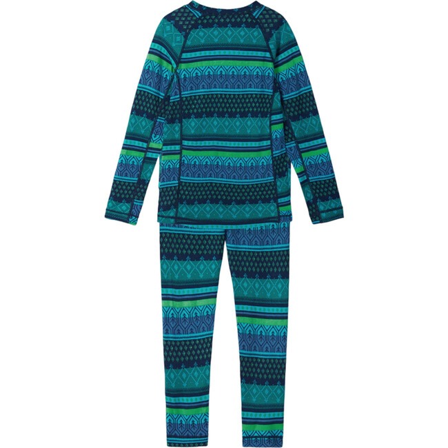 Taitoa Wool-Bamboo Base-Layer Thermal Set, Navy - Mixed Apparel Set - 2