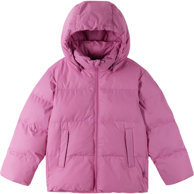 Teisko Down Jacket With Detachable Hood, Cold Pink - Jackets - 3
