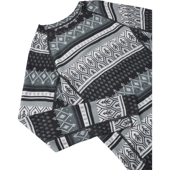 Taitoa Wool-Bamboo Base-Layer Thermal Set, Black - Mixed Apparel Set - 5