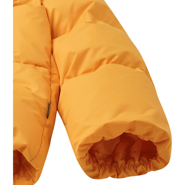 Teisko Down Jacket With Detachable Hood, Radiant Orange - Jackets - 7