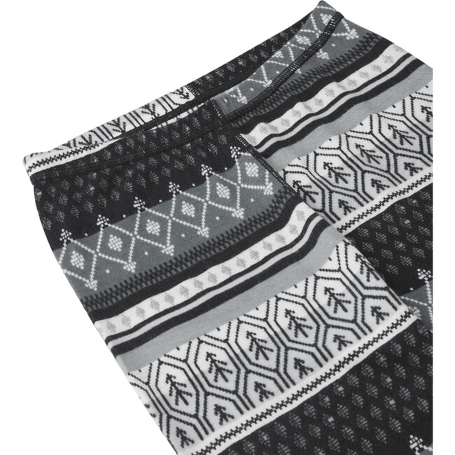 Taitoa Wool-Bamboo Base-Layer Thermal Set, Black - Mixed Apparel Set - 6
