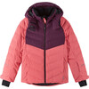 Luppo Winter Jacket With Detachable Hood, Pink Coral - Jackets - 1 - thumbnail