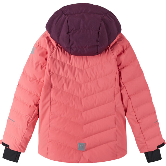 Luppo Winter Jacket With Detachable Hood, Pink Coral - Jackets - 2