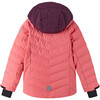 Luppo Winter Jacket With Detachable Hood, Pink Coral - Jackets - 2 - thumbnail