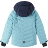 Luppo Winter Jacket With Detachable Hood, Light Turquoise - Jackets - 2