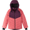 Luppo Winter Jacket With Detachable Hood, Pink Coral - Jackets - 3