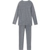 Kinsei Merino Wool Base-Layer Set, Melange Grey - Mixed Apparel Set - 2