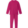 Kinsei Merino Wool Base-Layer Set, Cranberry Pink - Mixed Apparel Set - 1 - thumbnail