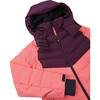 Luppo Winter Jacket With Detachable Hood, Pink Coral - Jackets - 4