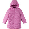 Loimaa Two-Way Zipper Down Jacket With Detachable Hood, Cold Pink - Jackets - 3
