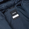 Loimaa Two-Way Zipper Down Jacket With Detachable Hood, Navy - Jackets - 5