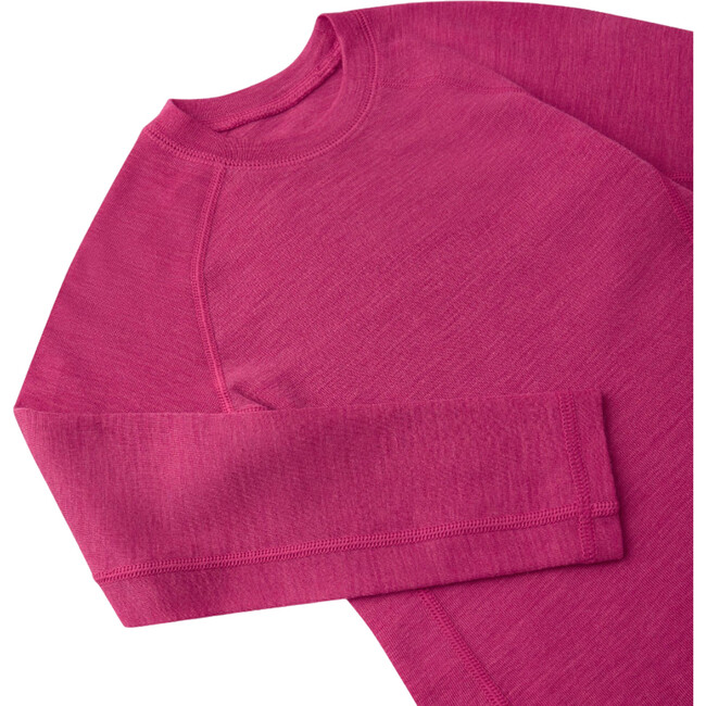 Kinsei Merino Wool Base-Layer Set, Cranberry Pink - Mixed Apparel Set - 5