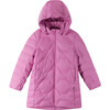 Loimaa Two-Way Zipper Down Jacket With Detachable Hood, Cold Pink - Jackets - 9