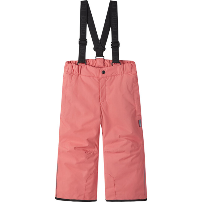 Proxima Reimatec Winter Pants With Detachable Elastic Suspenders, Pink Coral