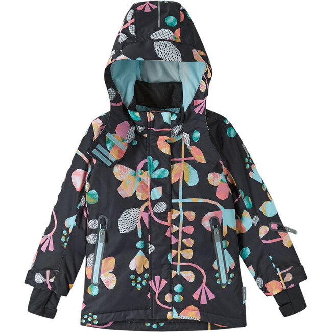 Kiiruna Reimatec Winter Jacket With Detachable Hood, Black - Jackets - 3